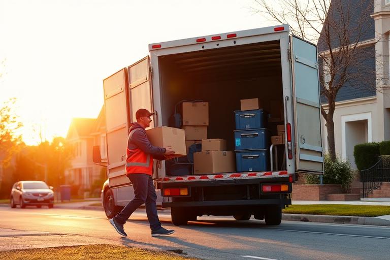 Moving Services website sample — Local & Long Distance