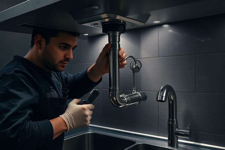 Plumbing website sample — Emergency & Repairs
