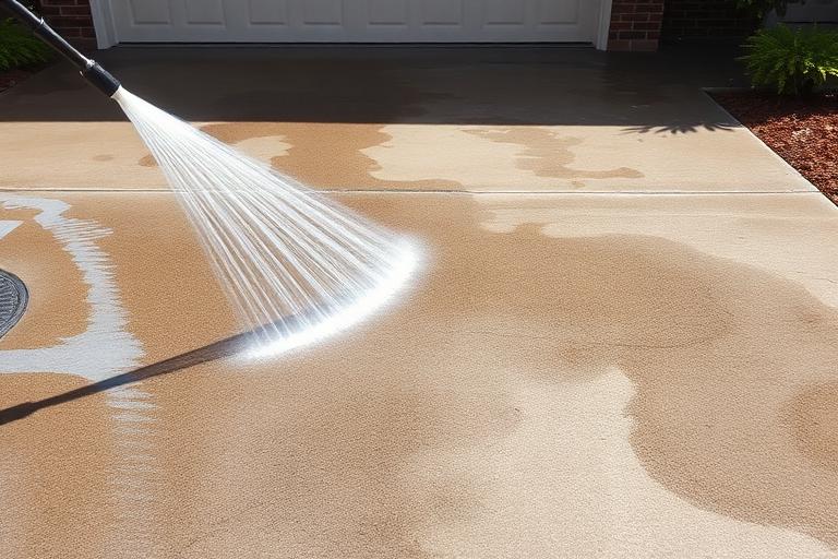 Pressure Washing website sample — Driveways & Exteriors